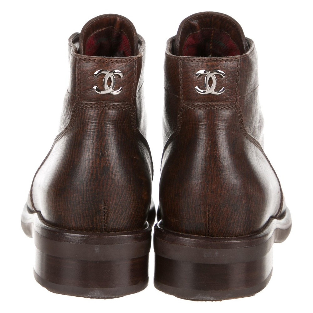 ****SOLD****CHANEL Leather Ankle Boots